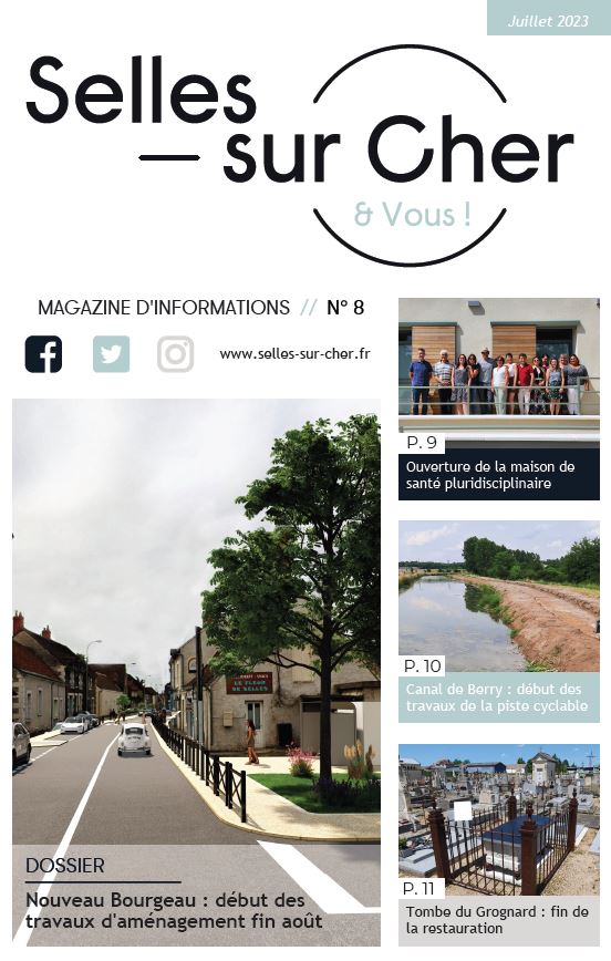 Selles-sur-Cher & Vous n°8 - Juillet 2023