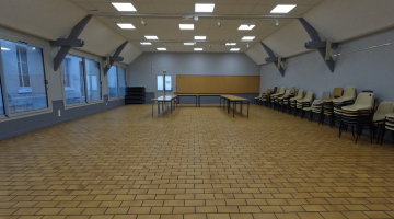 Grande salle du CLÉ Grande salle du CLÉ