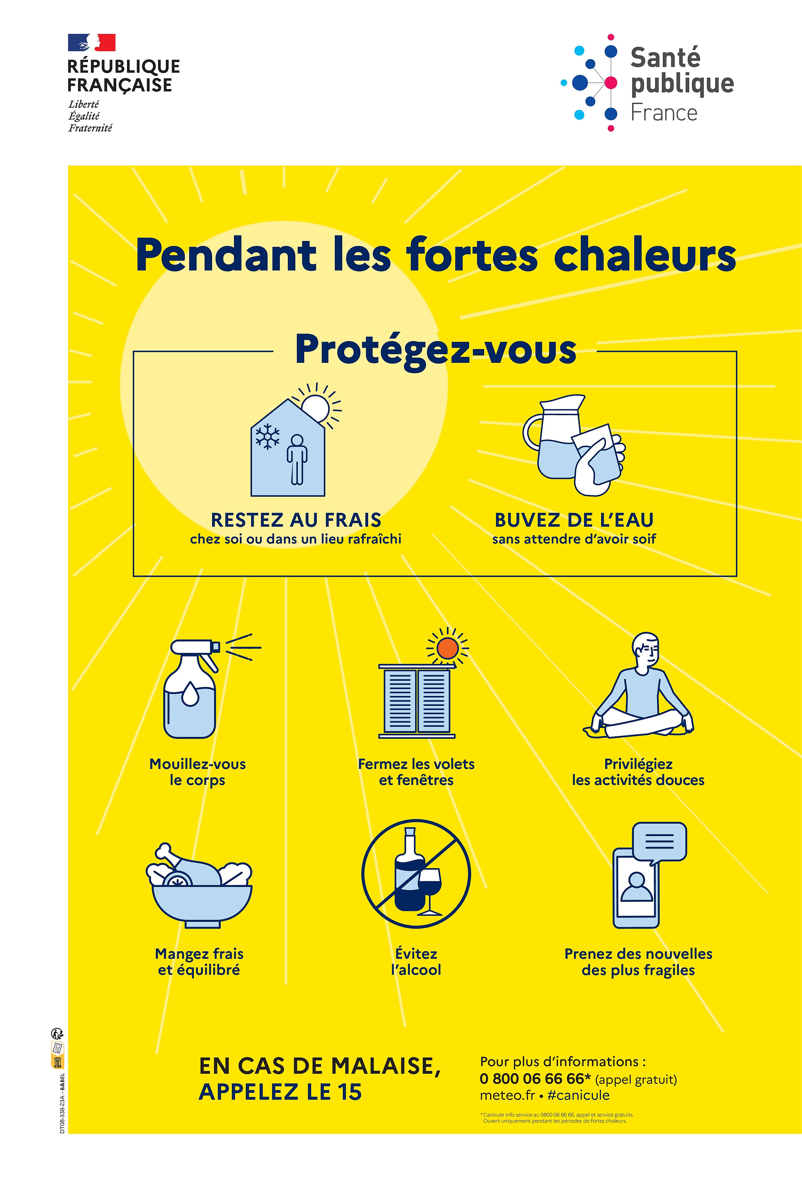 Conseils en période de canicule