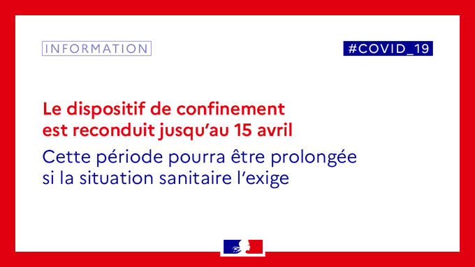 Prolongation du confinement