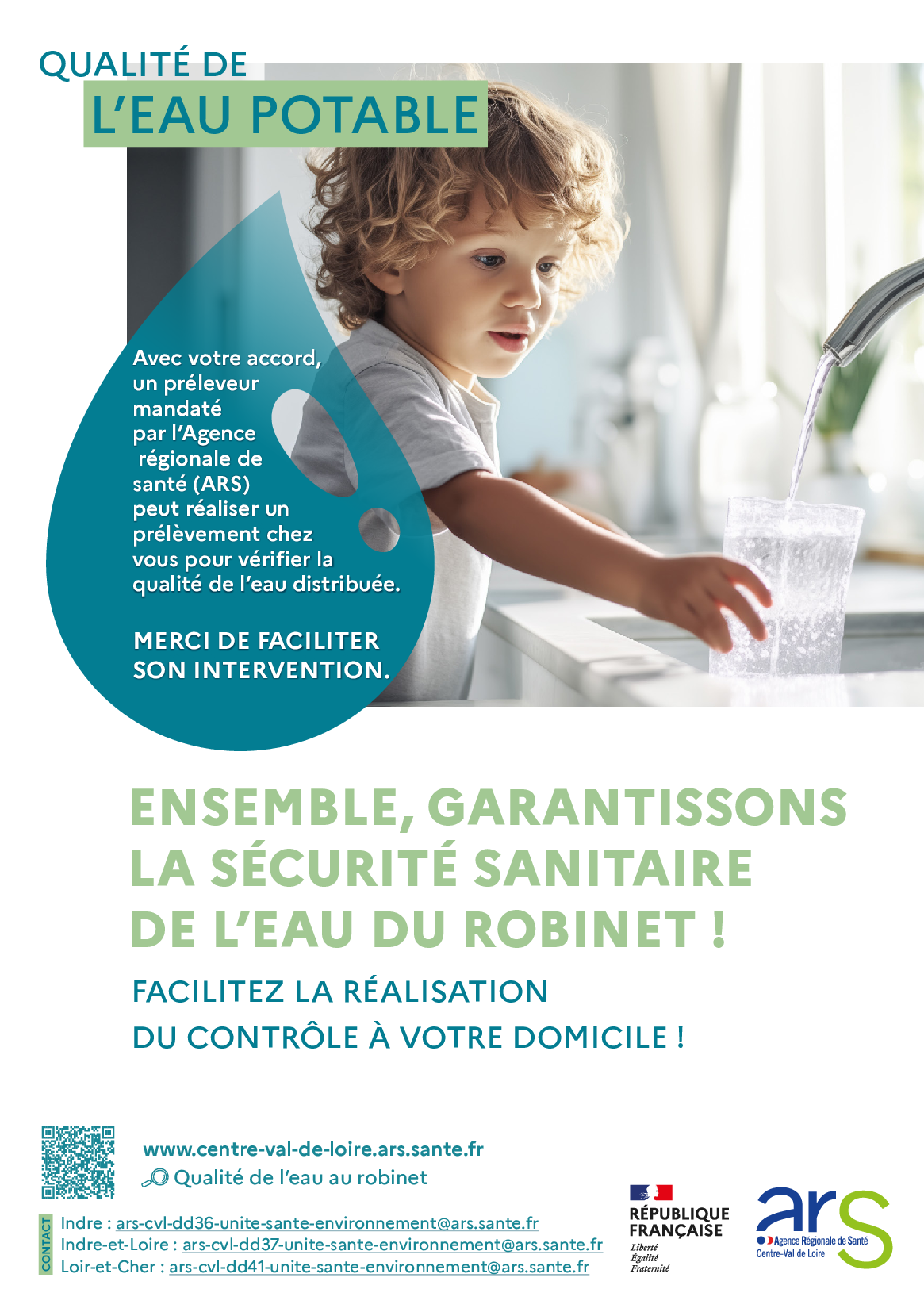 Contrôle de l'eau potable