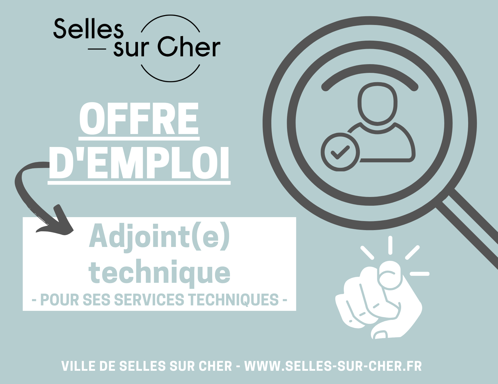 Offre d'emploi - Adjoint technique
