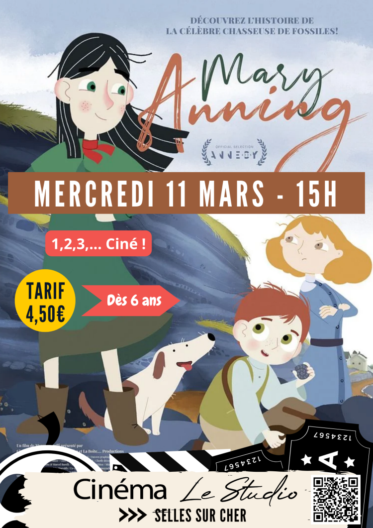 1,2,3... Ciné! Mary ANNING
