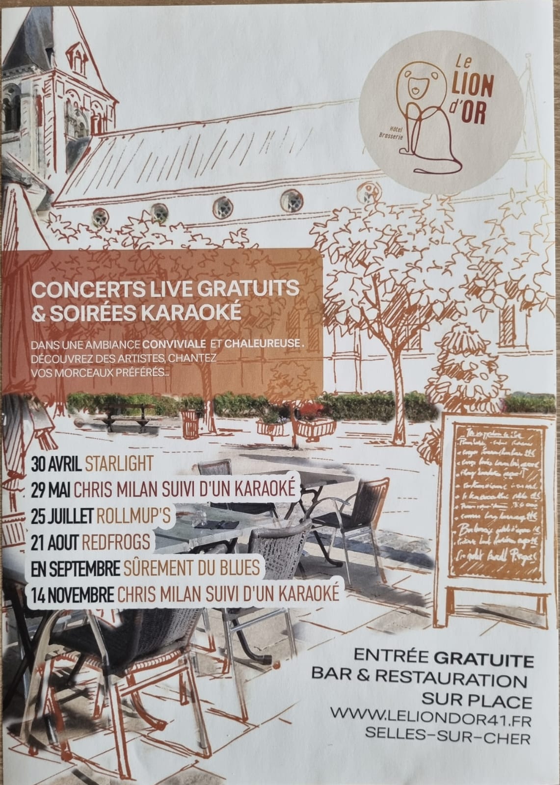 Concert du groupe Starlight